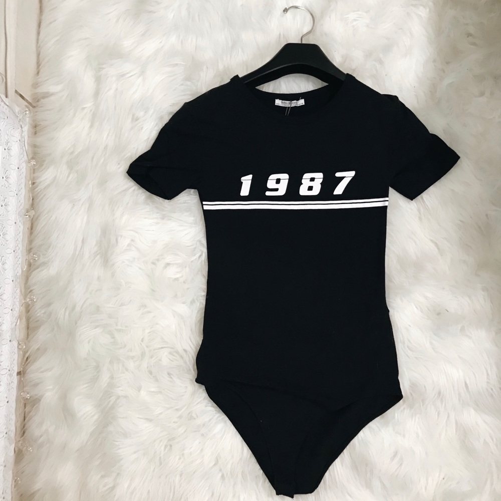 Zara | Black Bodysuit